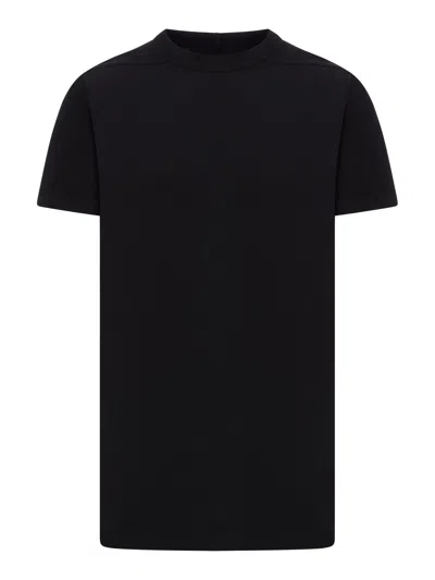 Rick Owens Level T Cotton T-shirt In Black