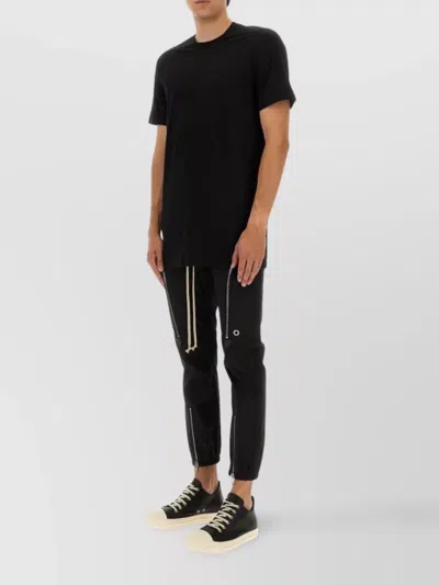 Rick Owens Level T Crew Neck T-shirt In Black