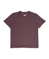 Rick Owens Level T Organic Cotton T-shirt In Red