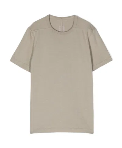 Rick Owens Level T Organic T-shirt In Nude