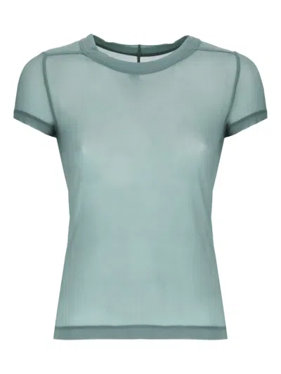 Rick Owens Level T-shirt In Blue