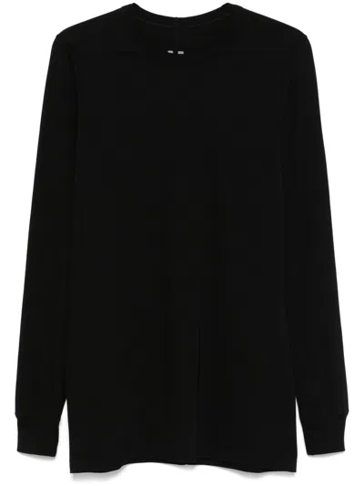 Rick Owens Level T-shirt In Black