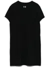 Rick Owens Cotton Jersey T-shirt In Black