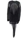 Rick Owens Level T-shirt In Black