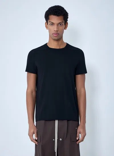 Rick Owens Level T-shirt In Black