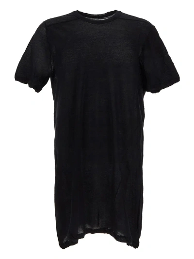 Rick Owens Level T-shirt In Black