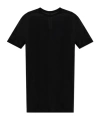 Rick Owens Black Crew Neck T-shirt With Short Sleeves In Black
