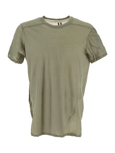 Rick Owens Level T-shirt In Green