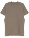 Rick Owens Short Level T-shirt In Neutrals