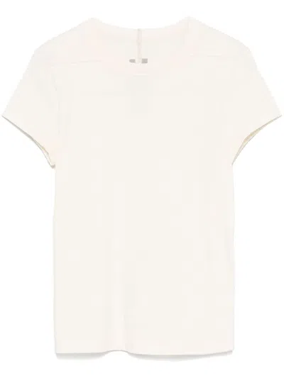 Rick Owens Level T-shirt In Nude