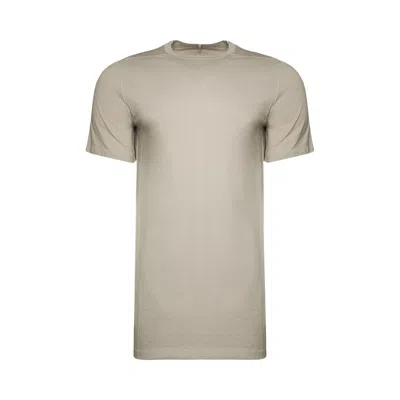 Pre-owned Rick Owens Level T-shirt 'pearl' In Cream