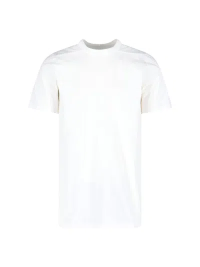 Rick Owens T-shirt E Polo Milk In White