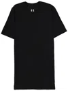 Rick Owens Jumbo Crew Neck Oversized Short Sleeve T-shirt In Black