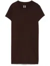 Rick Owens Level T T-shirt In Brown