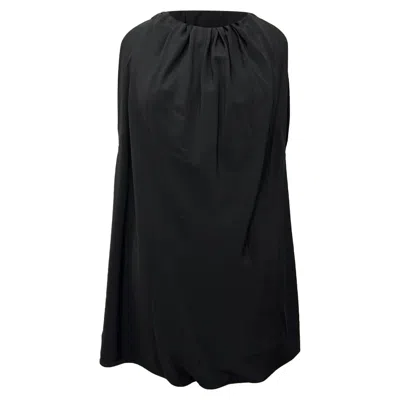 Rick Owens Lido Bag Tank Top In Black Acetate