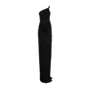 Rick Owens Lido Draped Gown Women In Black