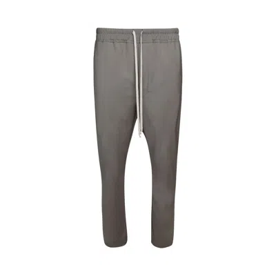 Pre-owned Rick Owens Lido Drawstring Pants 'dust' | Grey | Men's Size 46