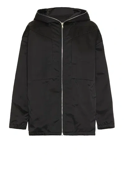 Rick Owens Lido Hoodie In Black
