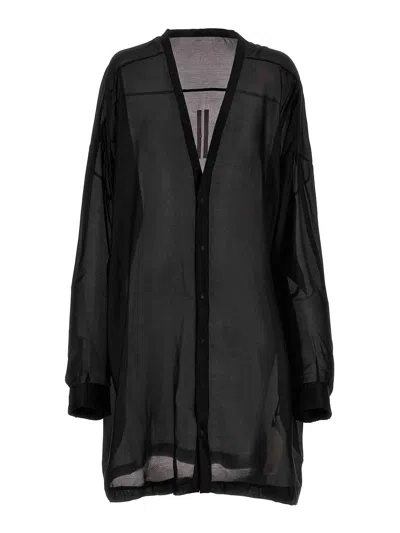 Rick Owens Camisa - Negro In Black