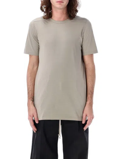 Rick Owens Lido Level Tee In Pearl