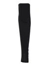 Rick Owens Lido Long Top Suit In Black