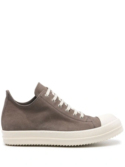 Rick Owens Lido Low Trainers In Grey