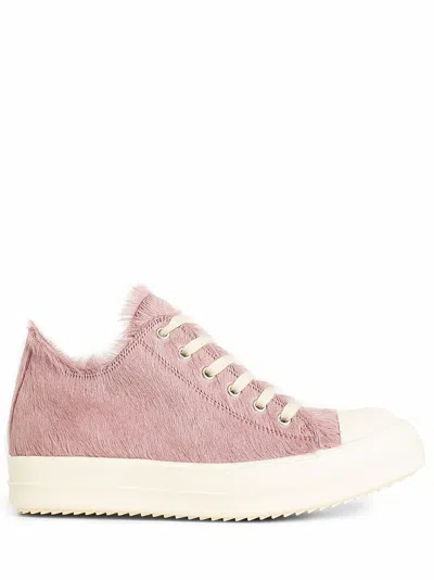 Rick Owens Lido Low-top Trainers In Pink