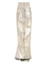 Rick Owens Lido Maxi Skirt In 金色