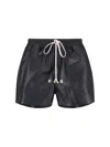 Rick Owens 'lido Runway Gabe Boxers' Shorts In Black  
