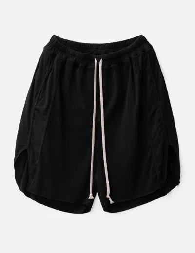 Rick Owens Lido Track Shorts In Black