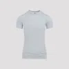 Rick Owens Double Ss T T-shirt M In Light Blue
