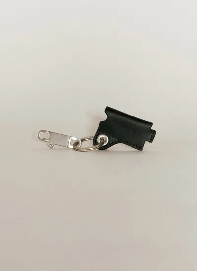 Rick Owens Lighter Holder Keyring In Black