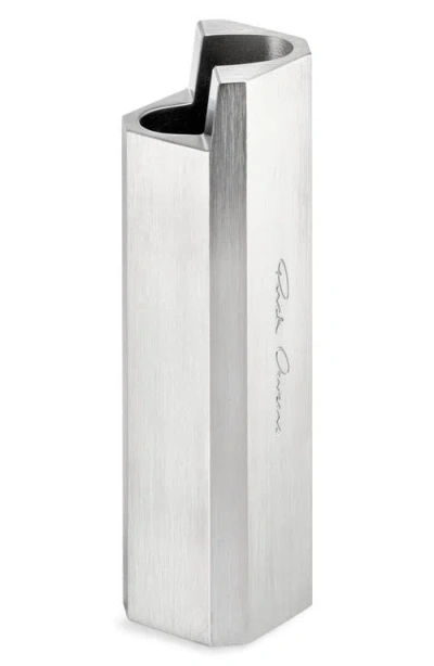 Rick Owens Lighter Holder In Silver