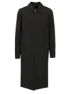 Rick Owens Lightweight Coat Coats Black In Black