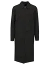 Rick Owens Lightweight Coat Coats Black In Black