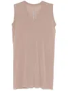 Rick Owens Lightweight-jersey Tank Top In 中性色