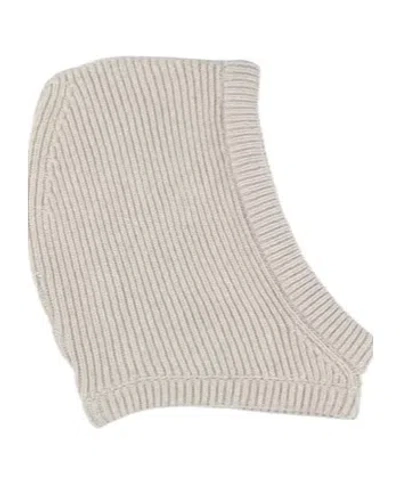 Rick Owens Lightweight Knit Face Mask In Nude