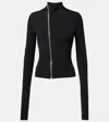Rick Owens Gary Jacket In Stretch Fabric In Black