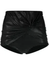 RICK OWENS RICK OWENS LILIES HIGH WAISTED SHORTS