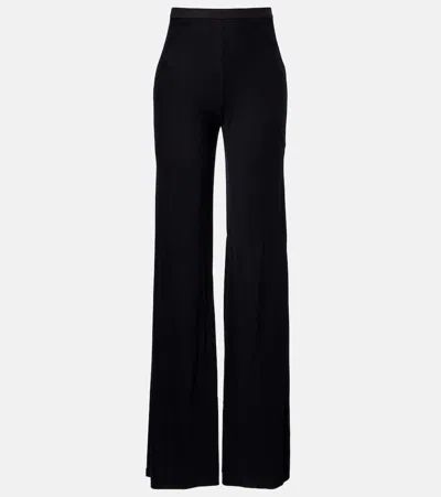 Rick Owens Lilies Wide-leg Pants In Black