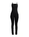 Rick Owens Lilies Woman Jumpsuit Black Size 10 Polyamide, Elastane In Black