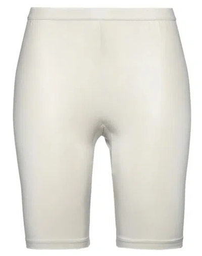 Rick Owens Lilies Woman Leggings Off White Size 6 Viscose, Elastane