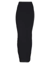 Rick Owens Lilies Woman Maxi Skirt Black Size 4 Viscose, Polyamide, Elastane