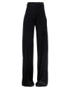 Rick Owens Black Relaxed High Waist Pants In Lightweight Fabric Woman In Black