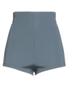 Rick Owens Lilies Woman Shorts & Bermuda Shorts Grey Size 4 Viscose, Polyamide, Elastane In Gray