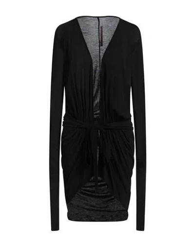 Rick Owens Lilies Woman T-shirt Black Size 4 Viscose, Cotton, Polyamide