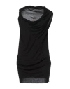 Rick Owens Lilies Woman Top Black Size 4 Viscose, Cotton, Polyamide In Black