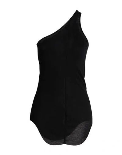 Rick Owens Lilies Woman Top Black Size 6 Viscose