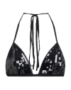 Rick Owens Lilies Woman Top Black Size 6 Polyamide, Recycled Elastane In Black