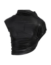 Rick Owens Lilies Woman Top Black Size 6 Viscose, Elastane